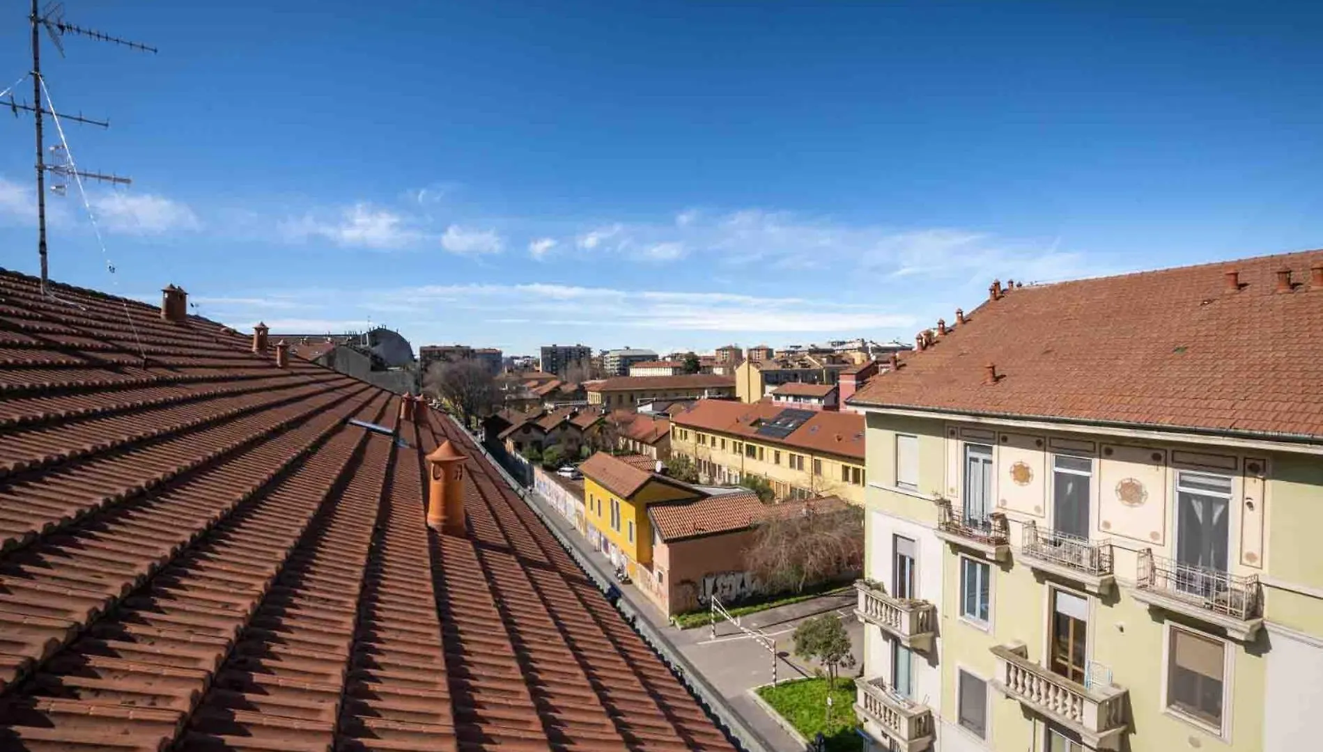 Terrazza Carcano Top Floor Milan Apartment